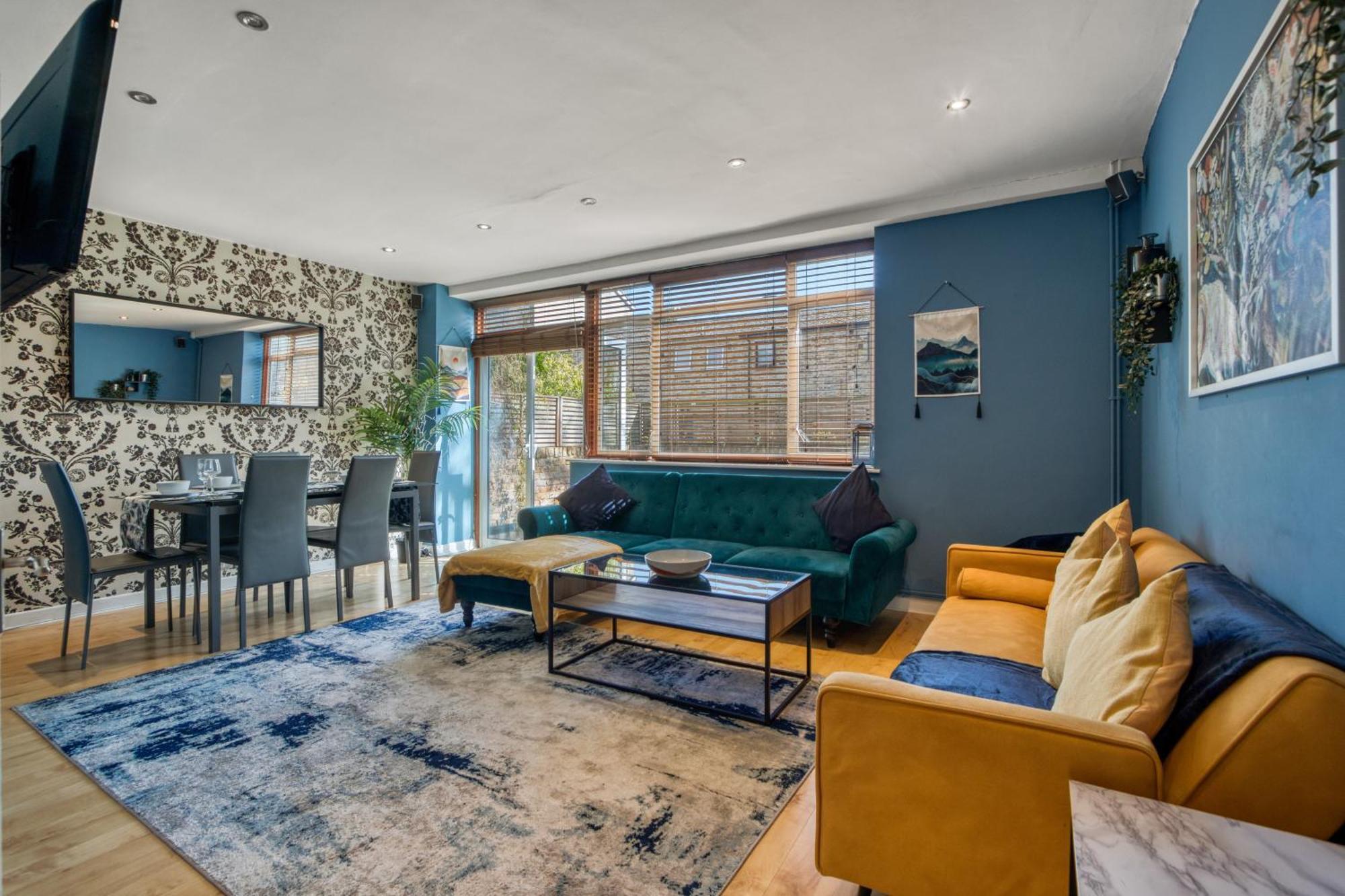 Lovely 3-Bed Clapham Common London Exterior foto